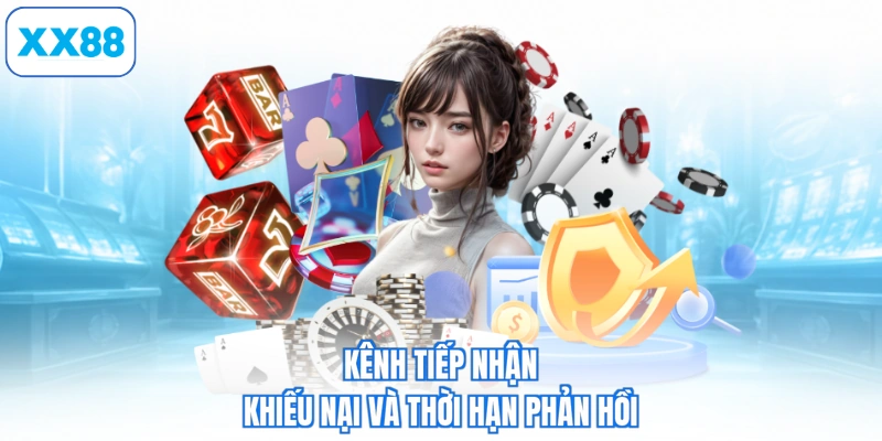 Kênh tiếp nhận khiếu nại và thời hạn phản hồi